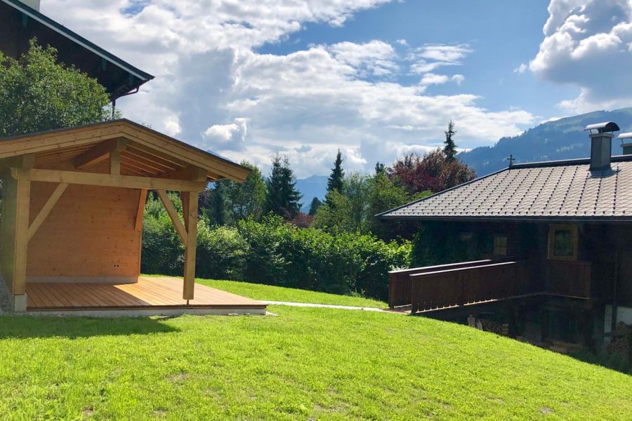 Gartenhaus Und Balkon Kitzbhel 2